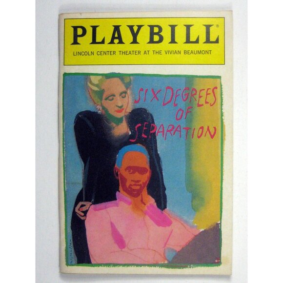 Six Degrees Separation Playbill Opening Night November 1990 Stockard Channing - Picture 2 of 9
